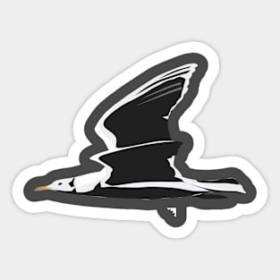 flying bord Sticker